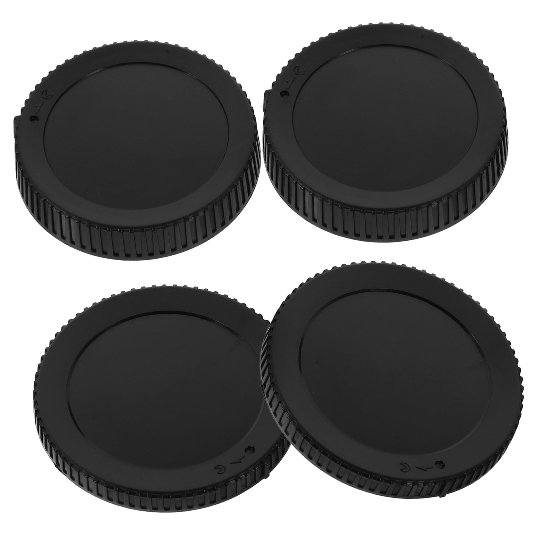 Mikikit 5-Pack Camera Lens Cap Set - Dust Proof Front & Rear Lens Caps Replacement for DSLR, Mirrorless Cameras - Perfect for Travel, Photography & Outdoor Shooting