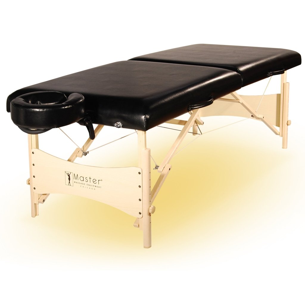 30'' Balboa Portable Massage Table with Adjustable Height & Ambient Light - Professional Foldable Massage Bed for Home, Spa, or Physical Therapy Sessions