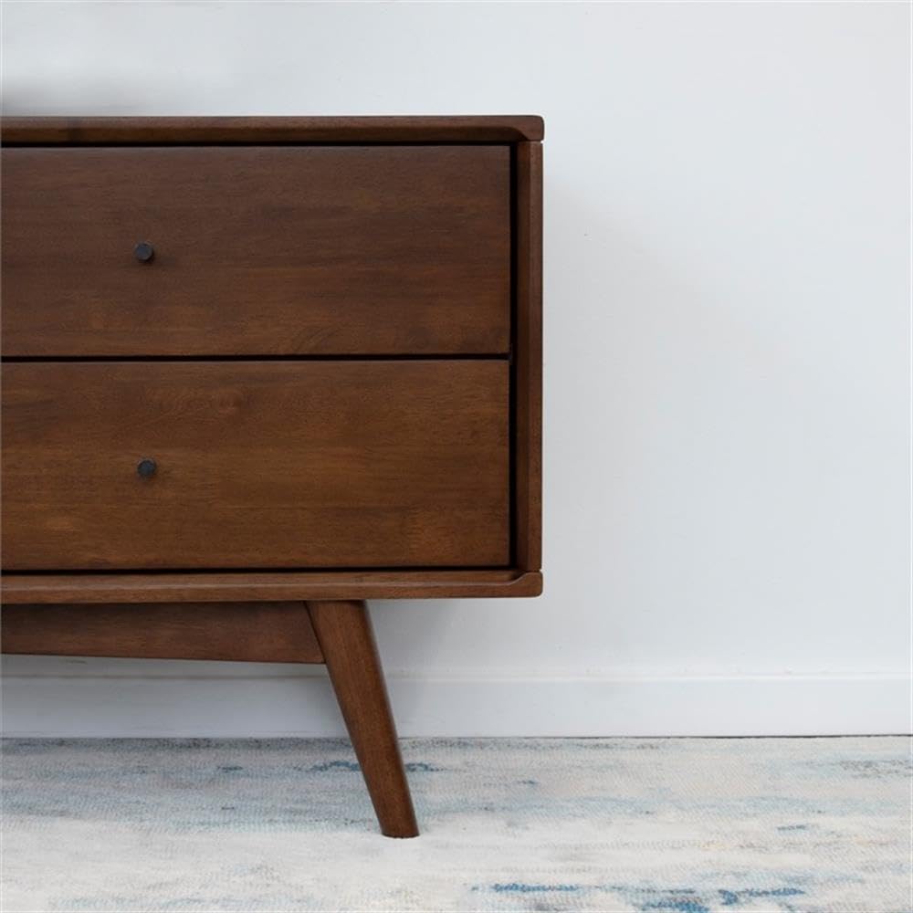Home Square 3-Piece Wooden TV Stand & Nightstand Set - Modern Living Room & Bedroom Furniture for Home Entertainment & Storage