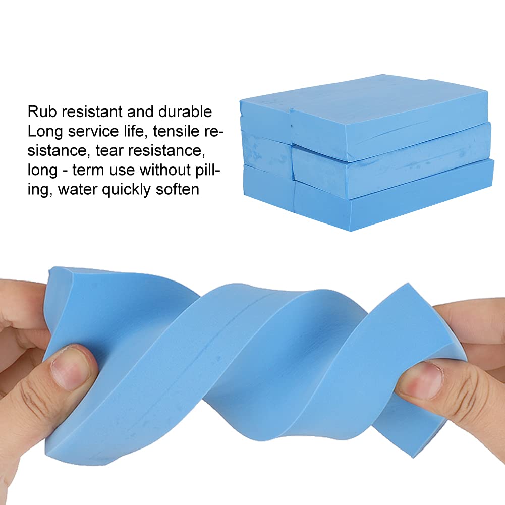 Premium Large Blue Bath Sponge for Shower & Body Wash | Exfoliating & Gentle Skin Care | Perfect for Daily Shower, Spa & Home Bathroom Use