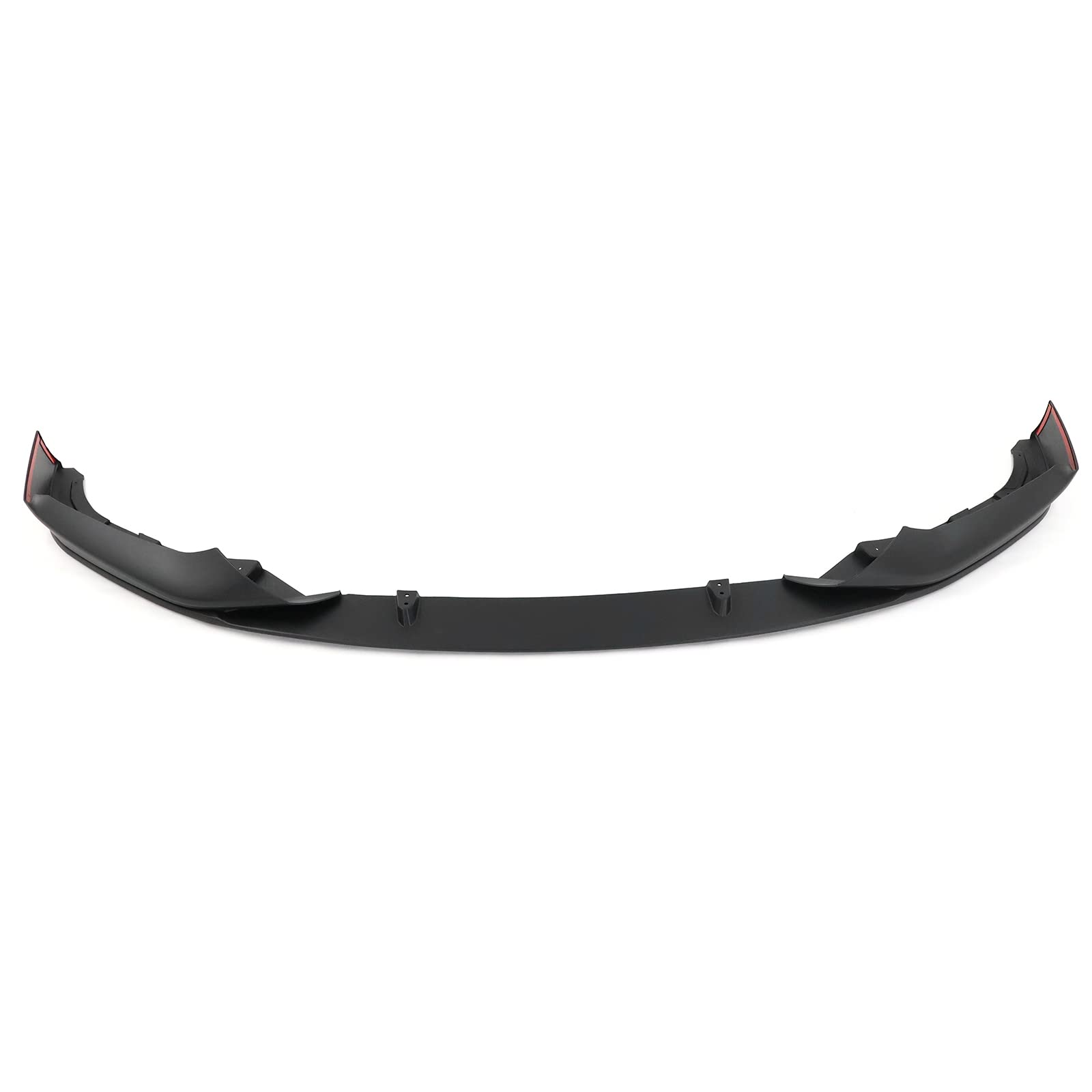 IKON MOTORSPORTS Front Bumper with MP Style PP Splitter Spoiler for 2017-2020 BMW 5 Series G30 M Sport | Body Kit Valance Chin Diffuser | Enhances Aerodynamics & Sporty Look for Street Racing & Car Shows