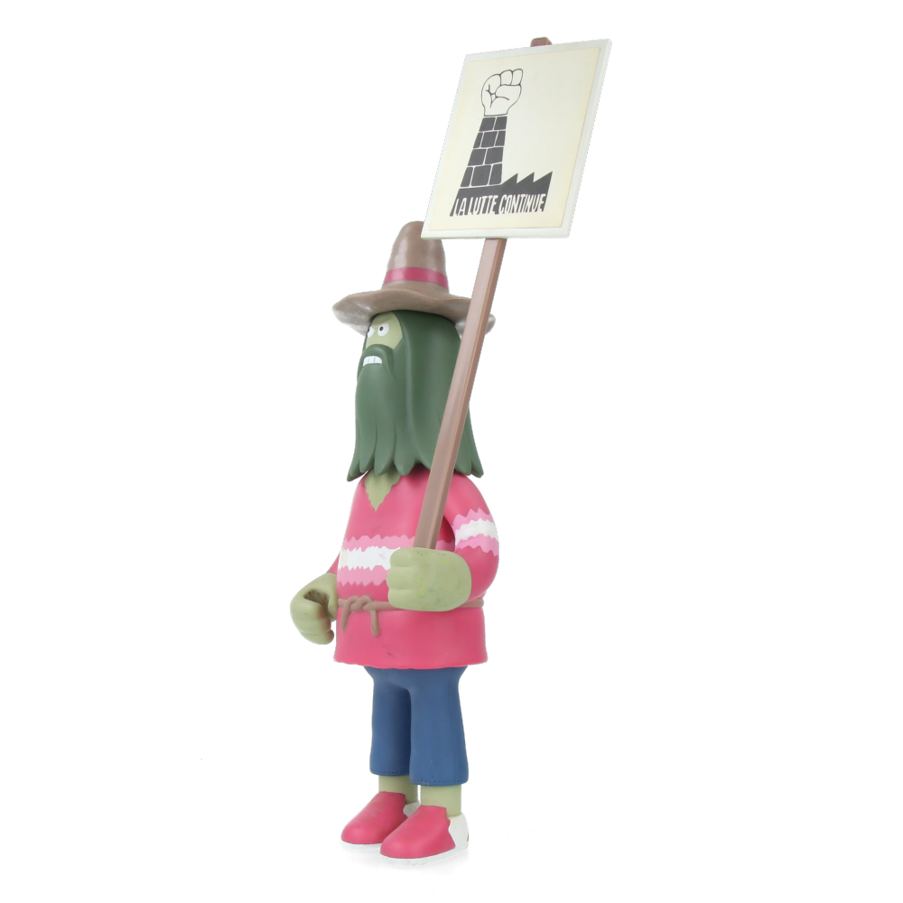 Bearded Prophet (Rose) by James Jarvis - Unique Art Collectible Figurine for Home Decor, Office Display & Gift Giving