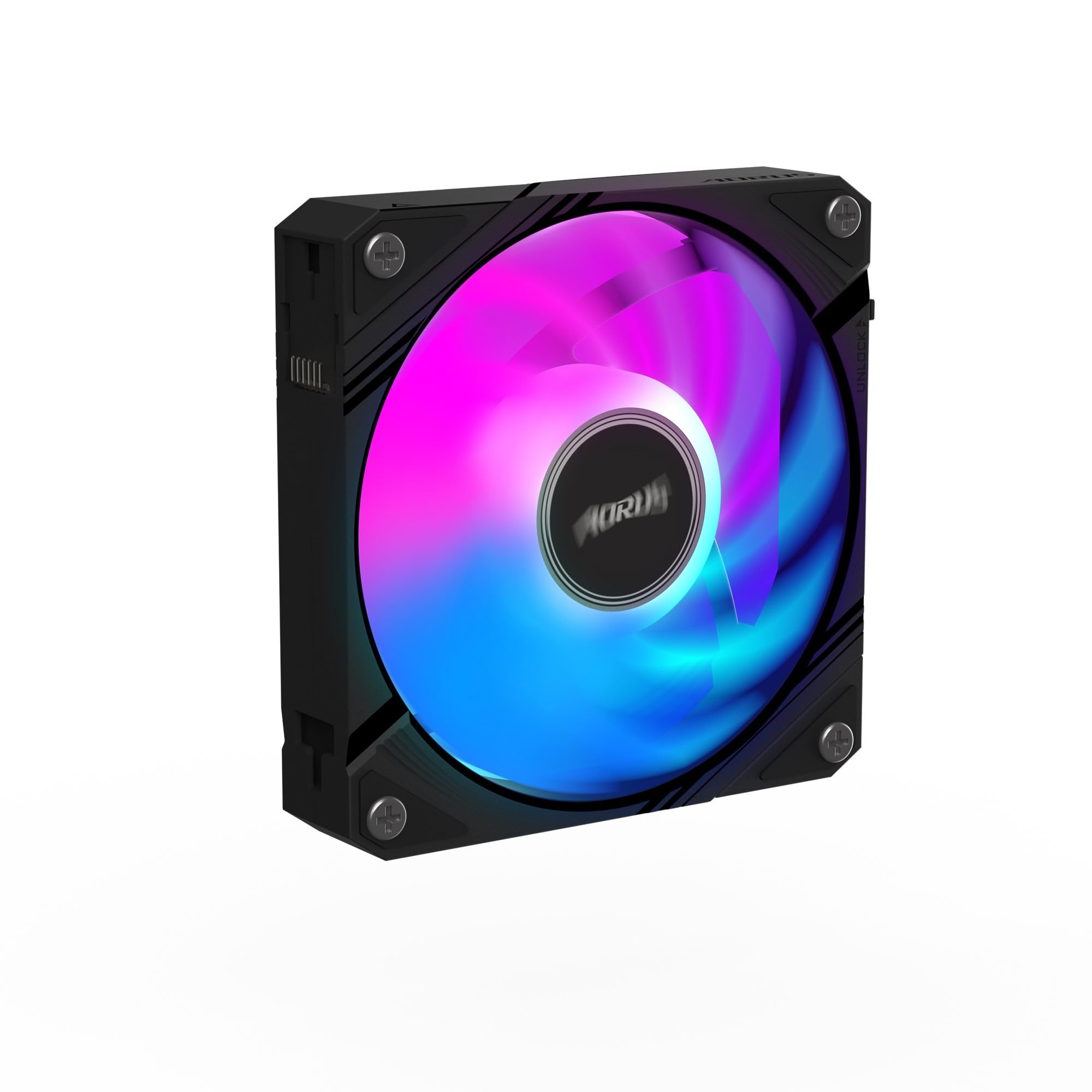 AORUS 120mm EZ Chain Fan - Hydro Bearing PC Case Fan for Gaming & Cooling