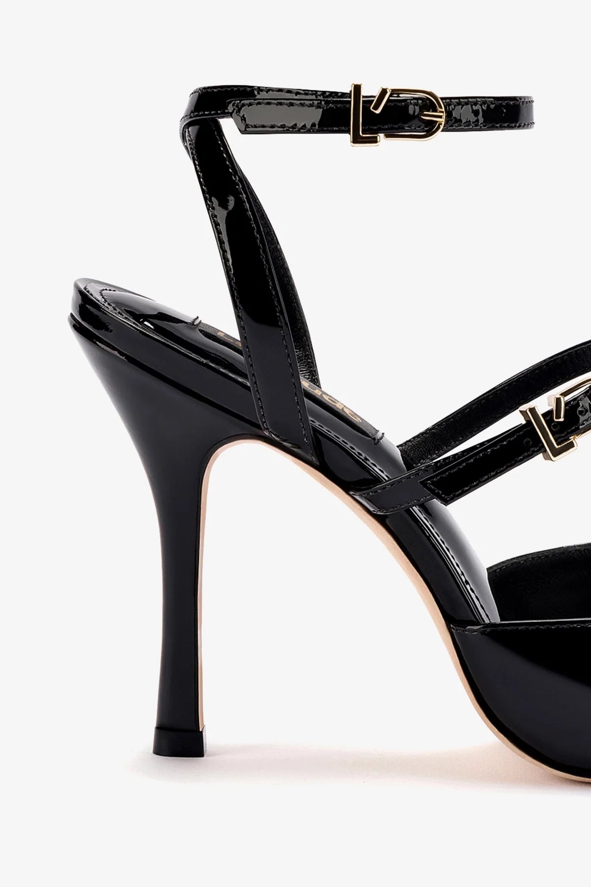Kris Pump Black Patent Leather High Heels for Women - Elegant Dress Shoes for Parties, Weddings & Formal Events