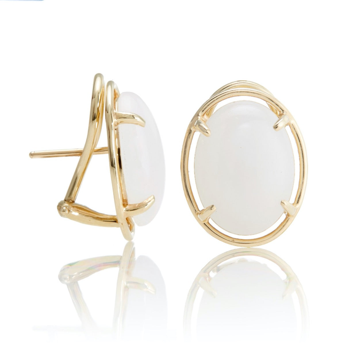 Elegant White Jade Peninsula Earrings – Handcrafted Dangle Earrings for Women | Perfect for Weddings, Parties & Special Occasions