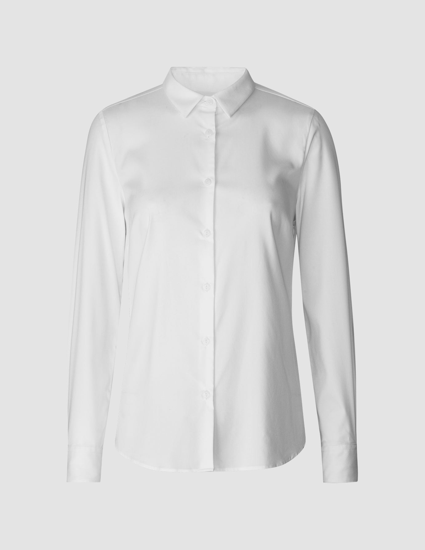 Premium Slim Fit White Business Shirt for Men - Professional Office Wear & Formal Occasions