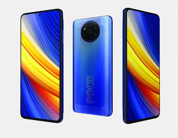 Xiaomi Poco X3 Pro 256GB 8GB RAM Dual SIM Unlocked Smartphone (Blue) - High Performance Android Phone for Gaming, Streaming & Productivity