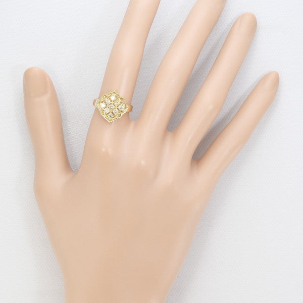 18K Yellow Gold Diamond Ring for Women - Elegant Solitaire Engagement & Wedding Band - Perfect for Proposals, Anniversaries, and Special Occasions