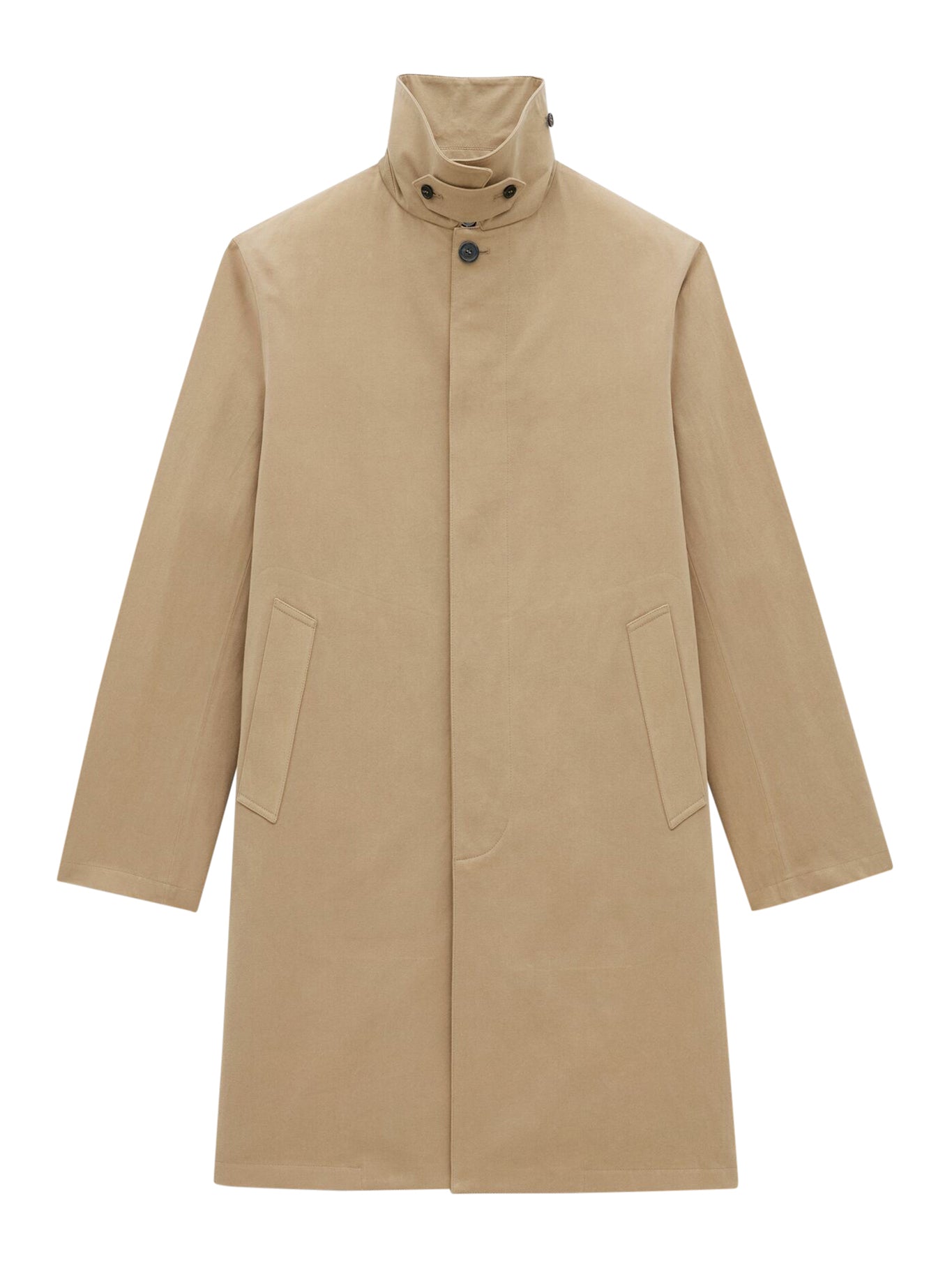 Premium Cotton Gabardine Mackintosh Coat - Waterproof & Stylish Raincoat for Men & Women - Perfect for Outdoor Adventures, Commuting & Travel