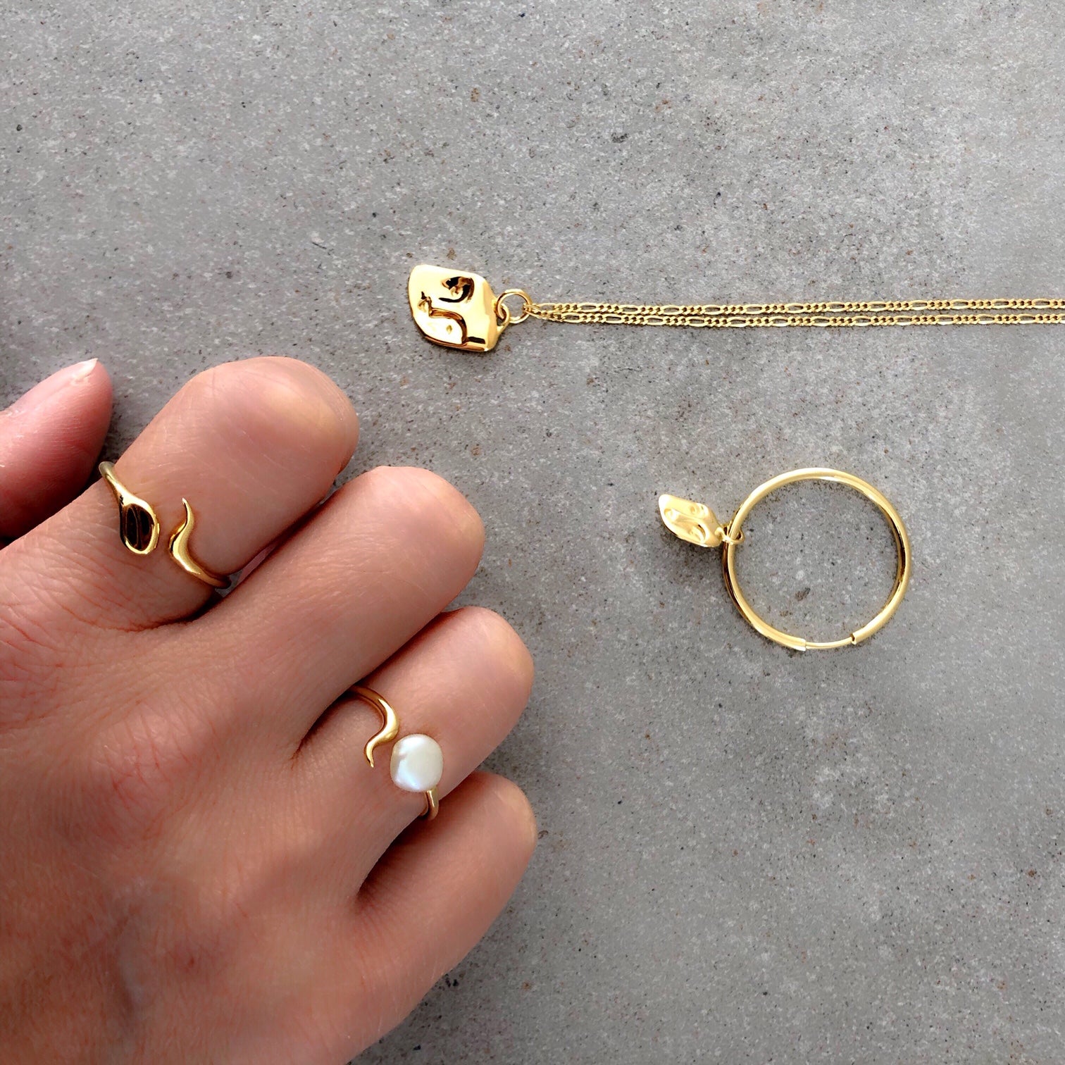 Moon Shine Gold Ring for Women - Elegant Celestial Jewelry for Evening Parties, Date Nights & Special Occasions