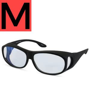 Black Frame With Blue Light Blocking Lenses