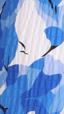 Jayma Maxi Dress - Blue Floral Print Women's Summer Dress for Beach, Vacation & Casual Wear