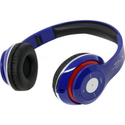 Foldable Wireless Bluetooth Headphones with HD Stereo Sound - STN 16 (Blue) | Perfect for Travel, Workouts & Commuting
