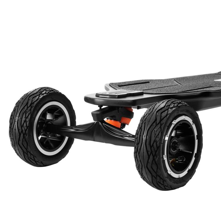 Exway Atlas Pro 2WD All-Terrain Electric Skateboard - 37 MPH Top Speed, 21 Mile Range, Belt Drive System - Perfect for Off-Road Adventures & Commuting