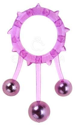 3 Balls Ball Banger Cock Ring - Premium Penis Ring for Men, Delay Ejaculation & Enhanced Pleasure - Durable Silicone Sex Toy for Couples & Solo Play - Perfect for Spicing Up Your Sex Life & Intimate Moments