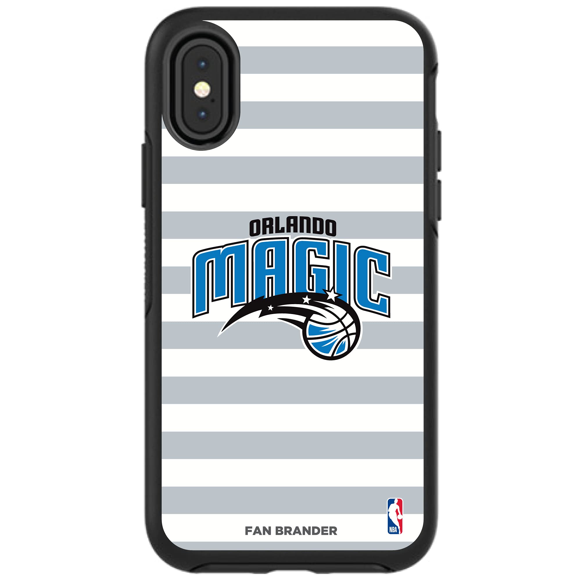NBA OtterBox Symmetry iPhone Case - Stripes Design for Sports Fans