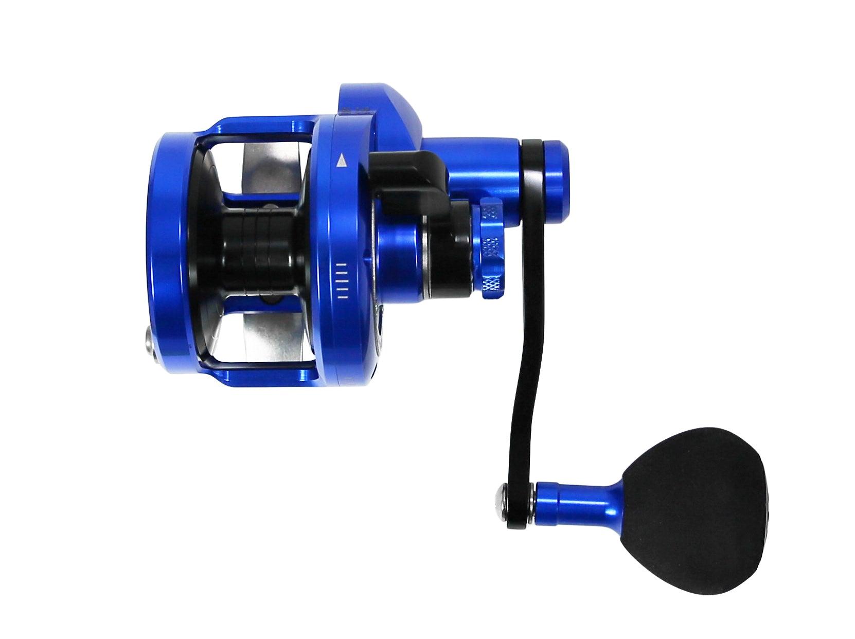Jigging World Micro Jigging Lever Drag Reels - Saltwater Fishing Reel for Light Tackle - Perfect for Offshore, Inshore & Kayak Fishing