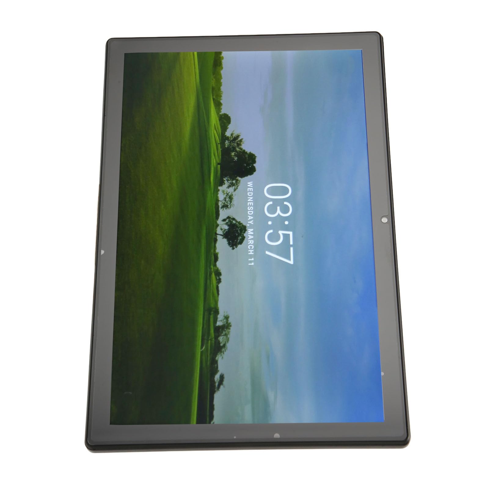 DAUZ 10.1 Inch Android Tablet with 6GB RAM 64GB Storage, 2MP Front Camera - Portable Black Tablet for Work, Study & Entertainment