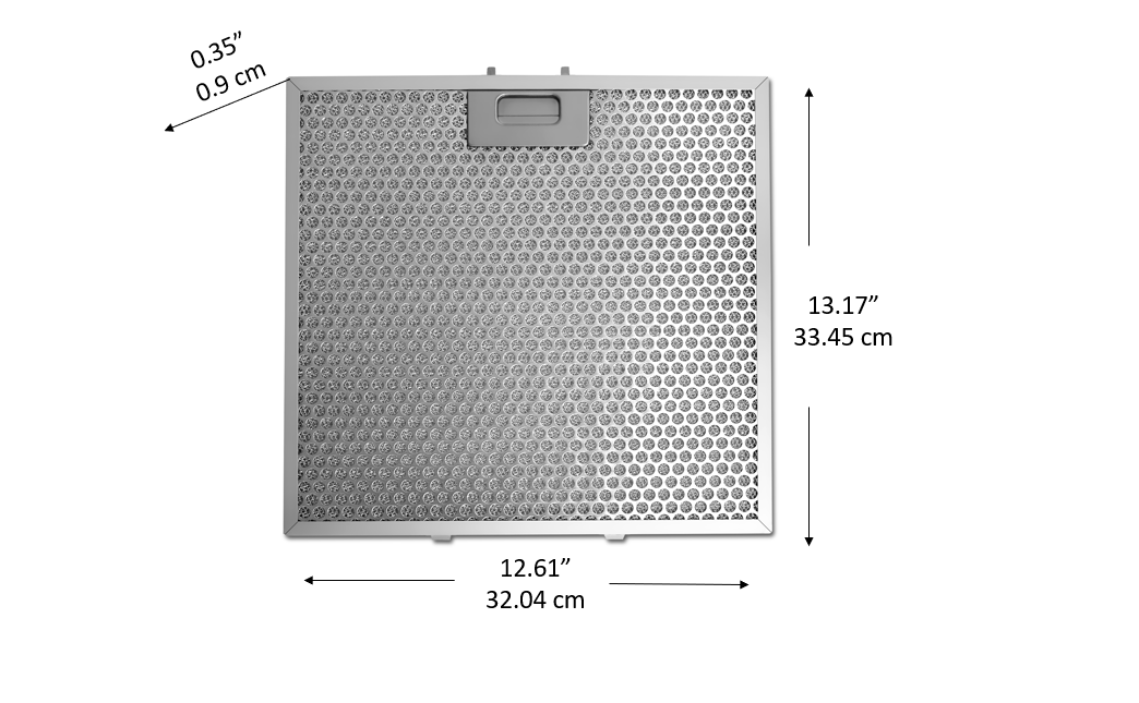 Rapido III 30 Range Hood Filter Replacement - Stainless Steel Grease Mesh for Kitchen Ventilation - Perfect for Cooking, Grilling & Frying