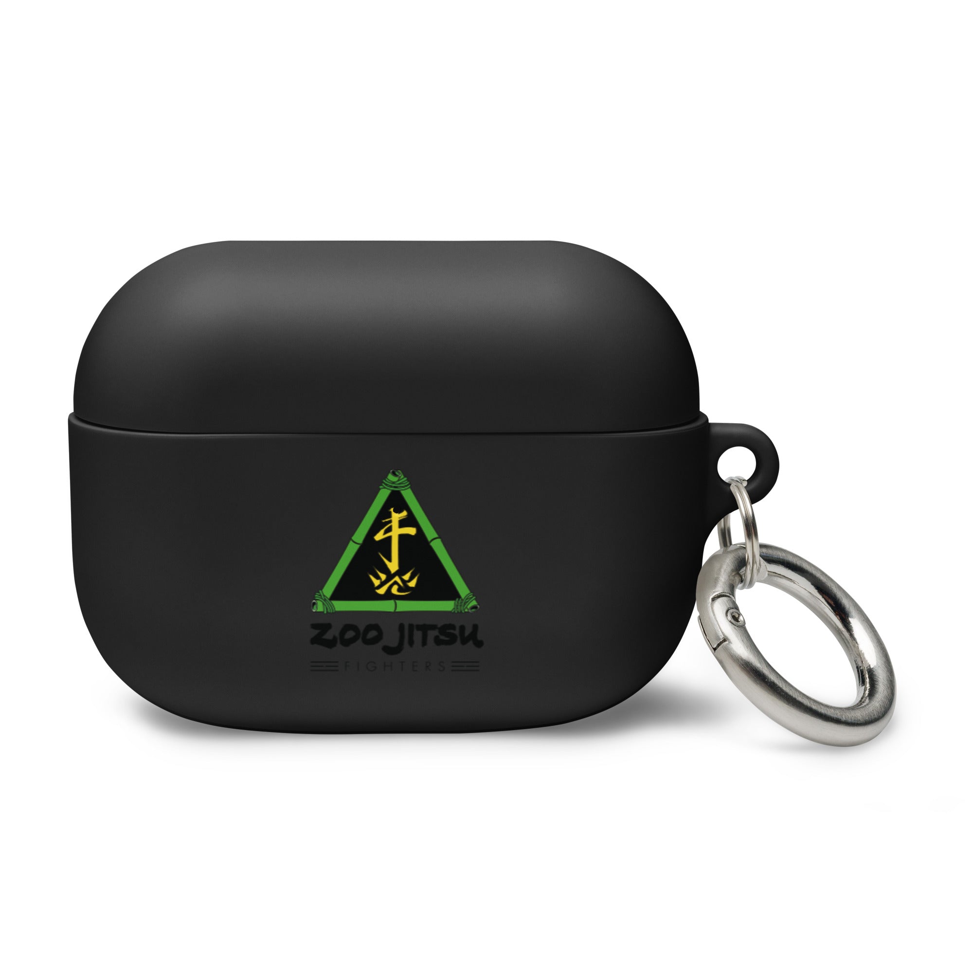 Zoo Jitsu Fighters Logo Shockproof Rubber Case for AirPods Pro/1/2/3 - Cute Animal Design Protective Cover for Apple AirPods - Perfect for Gym, Travel & Everyday Use