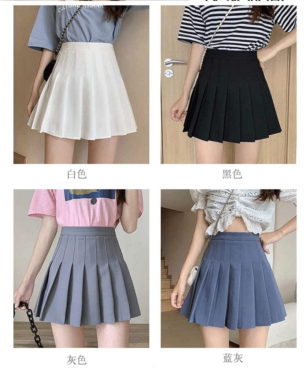 Stylish Pleated Mini Skirt for Teen Girls & Women - High Waist A-Line Short Skirt | Perfect for School, Parties & Summer Outfits