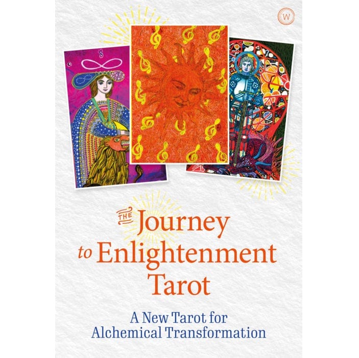 Journey to Enlightenment Tarot Cards - 78-Card Deck with Guidebook for Divination, Self-Discovery & Spiritual Growth | Perfect for Beginners, Meditation & Gift Giving
