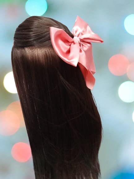 SUNBIRD Hair Clips for Girls & Women - Stylish French Bow Hairpins, Hair Bows, Barrettes with Long Tail Ribbon | Perfect for School, Parties, Weddings & Everyday Hair Accessories