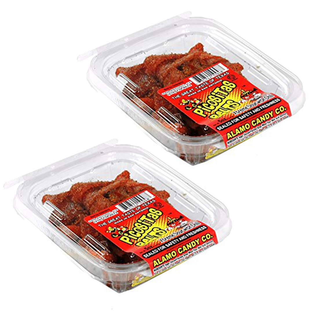 Alamo Candy Picositas Belt - 2 Count Pack of Mexican Sugar Candy | Authentic Ethnic Treat for Parties, Gifts & Snacking
