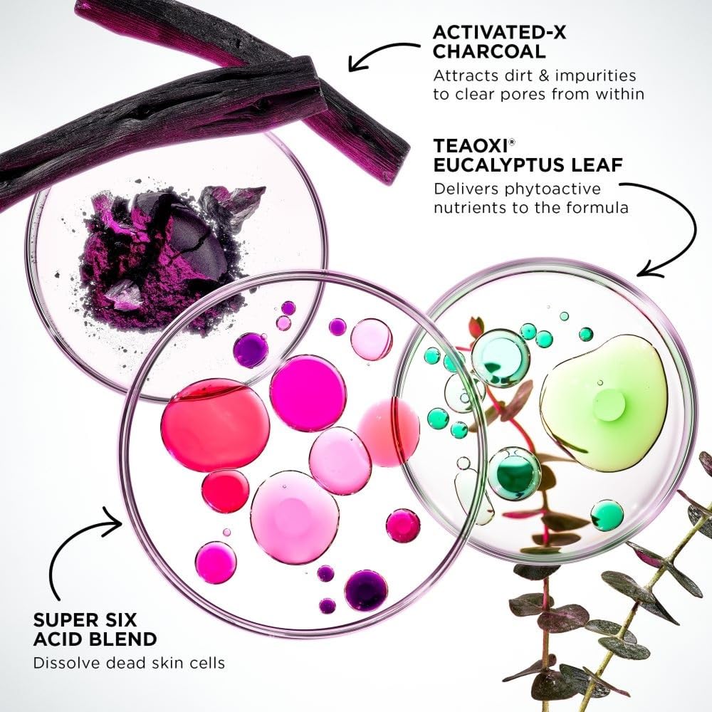Glamglow SUPERMUD® Instant Clearing Treatment Mask - Deep Pore Cleansing & Blackhead Removal for Acne-Prone Skin | Perfect for Nighttime Skincare Routine & Pre-Makeup Prep