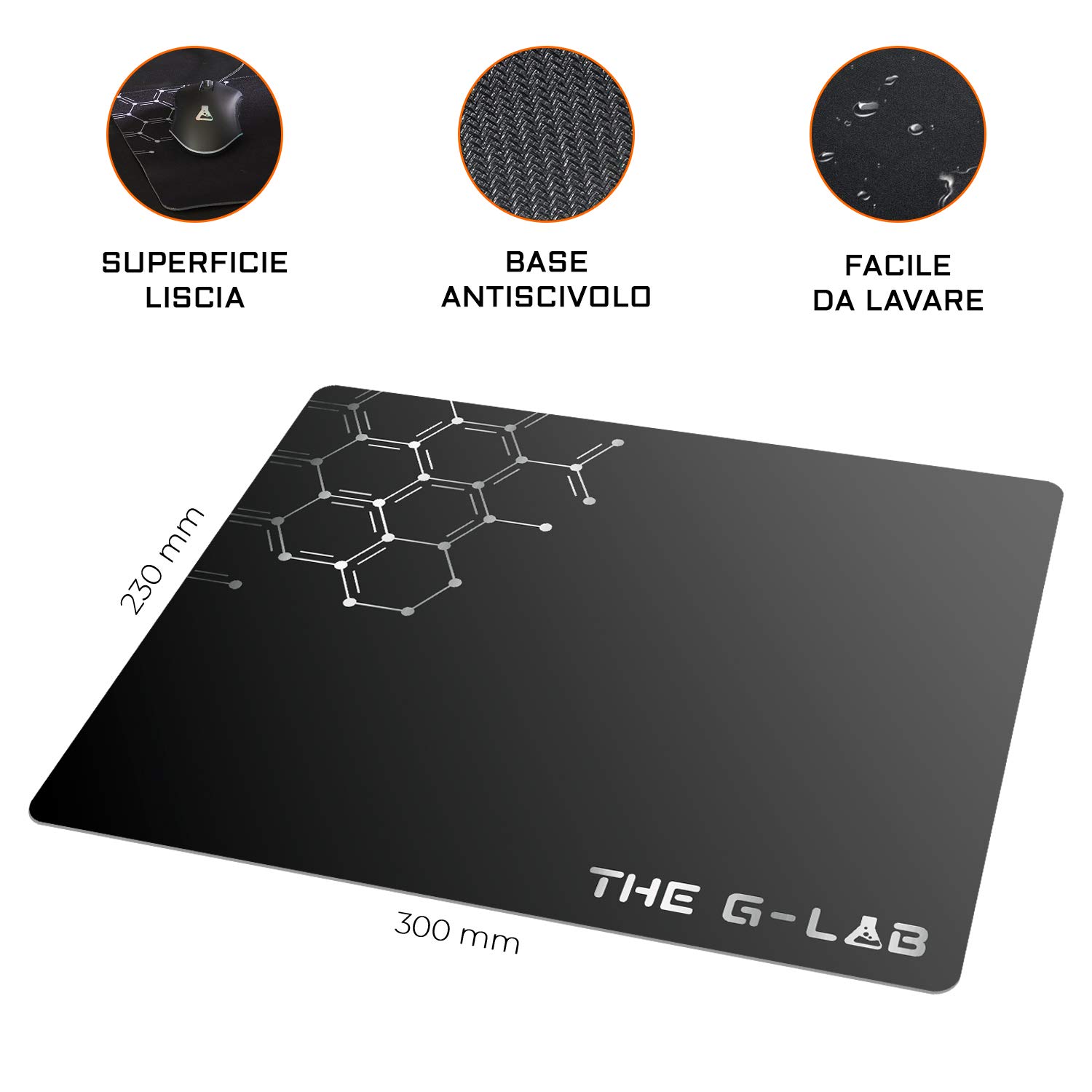 G-LAB Combo ARGON E 4-in-1 Gaming Bundle - Backlit Italian Gaming Keyboard, 3200 DPI Gaming Mouse, Gaming Headset, Anti-Slip Mouse Pad - Compatible with PC, Mac, PS4, PS5, Xbox - Perfect for Esports, Streaming & Professional Gaming