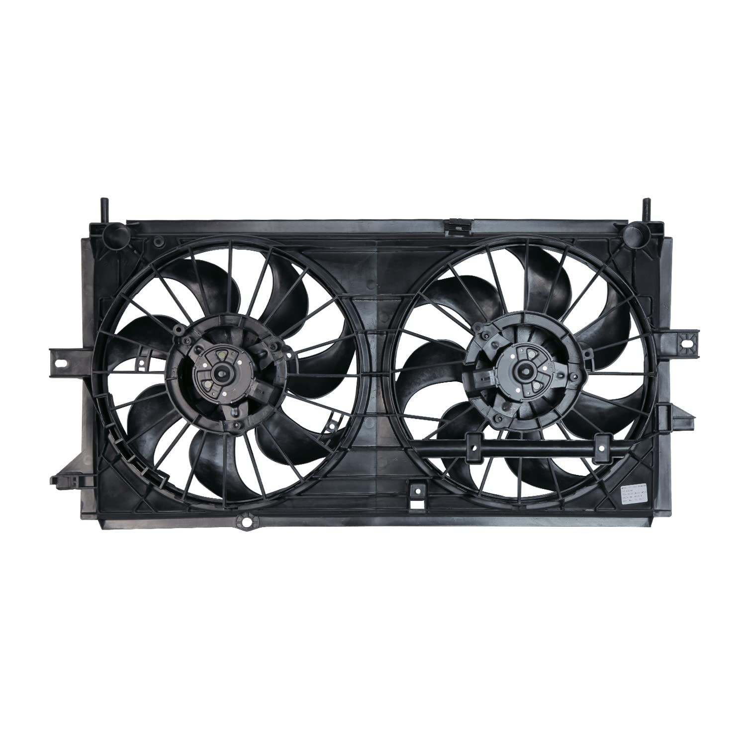 TYC 620380 Cooling Fan Assembly Replacement for 2000-2003 Chevrolet Impala - High Performance Radiator Cooling Fan for Engine Overheating Protection - Perfect for Summer Driving & Heavy Traffic Conditions