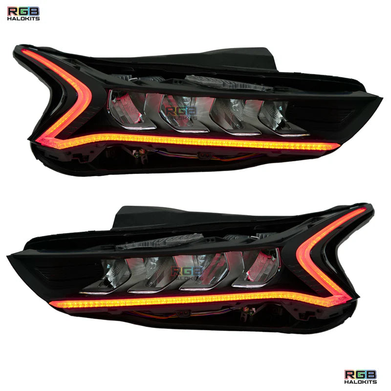 Kia K5 Flow Multicolor DRL Boards for 2021-2024 Models - Upgrade Your Headlights with Custom RGB LED Daytime Running Lights - Perfect for Night Driving & Car Shows