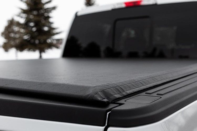 2017-2022 Ford F250/F350/F450 Super Duty 8' Tonneau Cover | ACCESS® Lorado Roll Up Truck Bed Cover | Weatherproof & Secure Protection | Perfect for Hauling, Camping & Outdoor Adventures