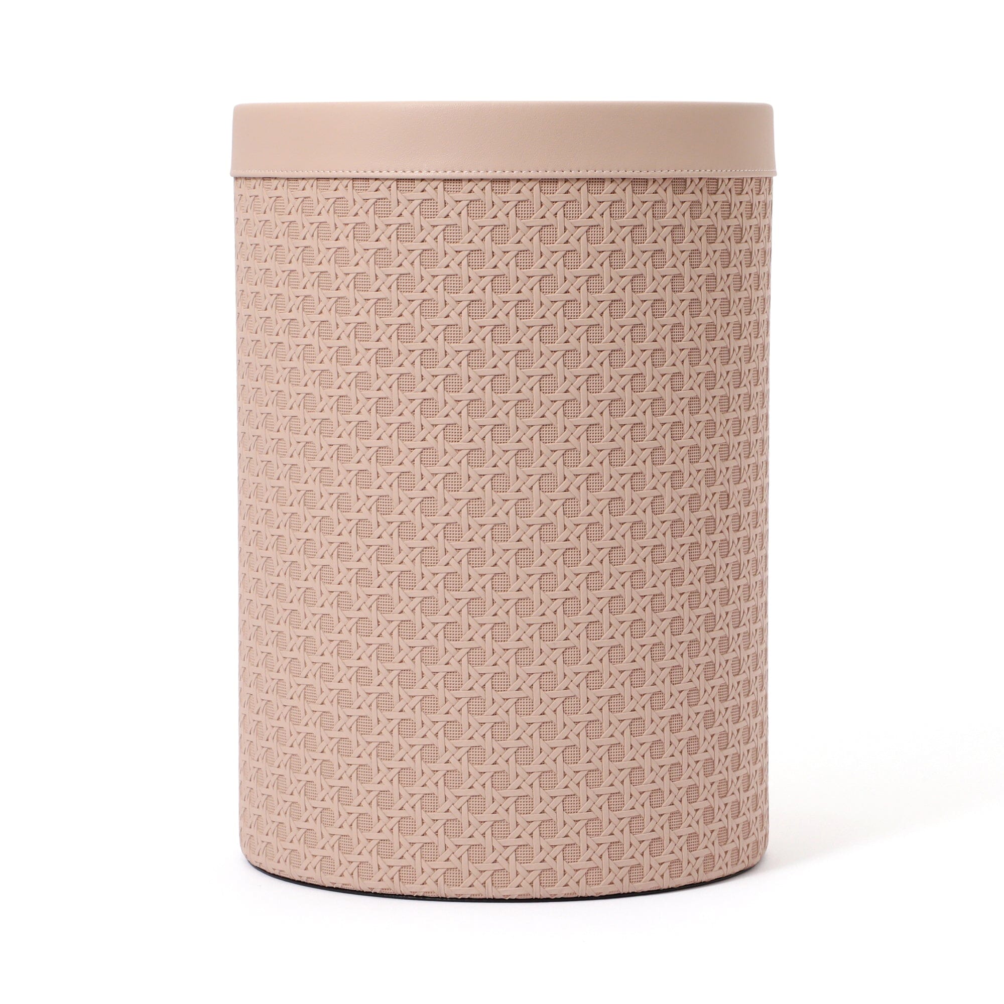 Embossed Medium Pink Dust Box - Elegant Storage for Makeup, Jewelry & Small Items - Perfect for Bedroom, Bathroom & Vanity Organizers