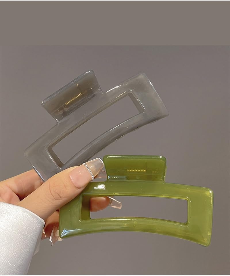 KROGER 2+2 Large Hair Claw Clips for Women & Girls - 4.1