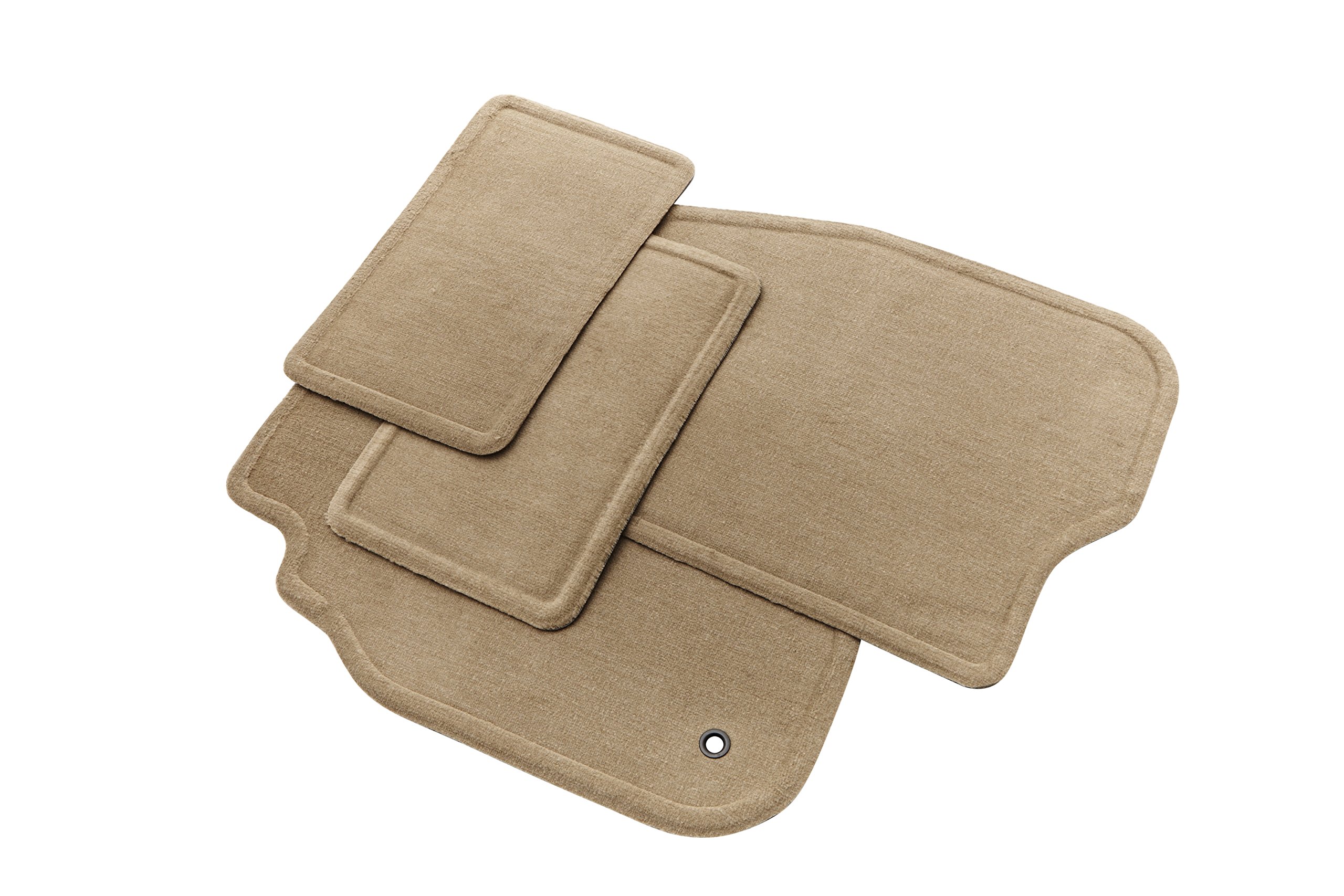 Premium Car Floor Mats Set - Front & Rear Custom Fit All-Weather Protection with 2 Retainer Holes | Sport Neutral Design for Cars, SUVs & Trucks | Perfect for Daily Commute, Road Trips & Family Travel