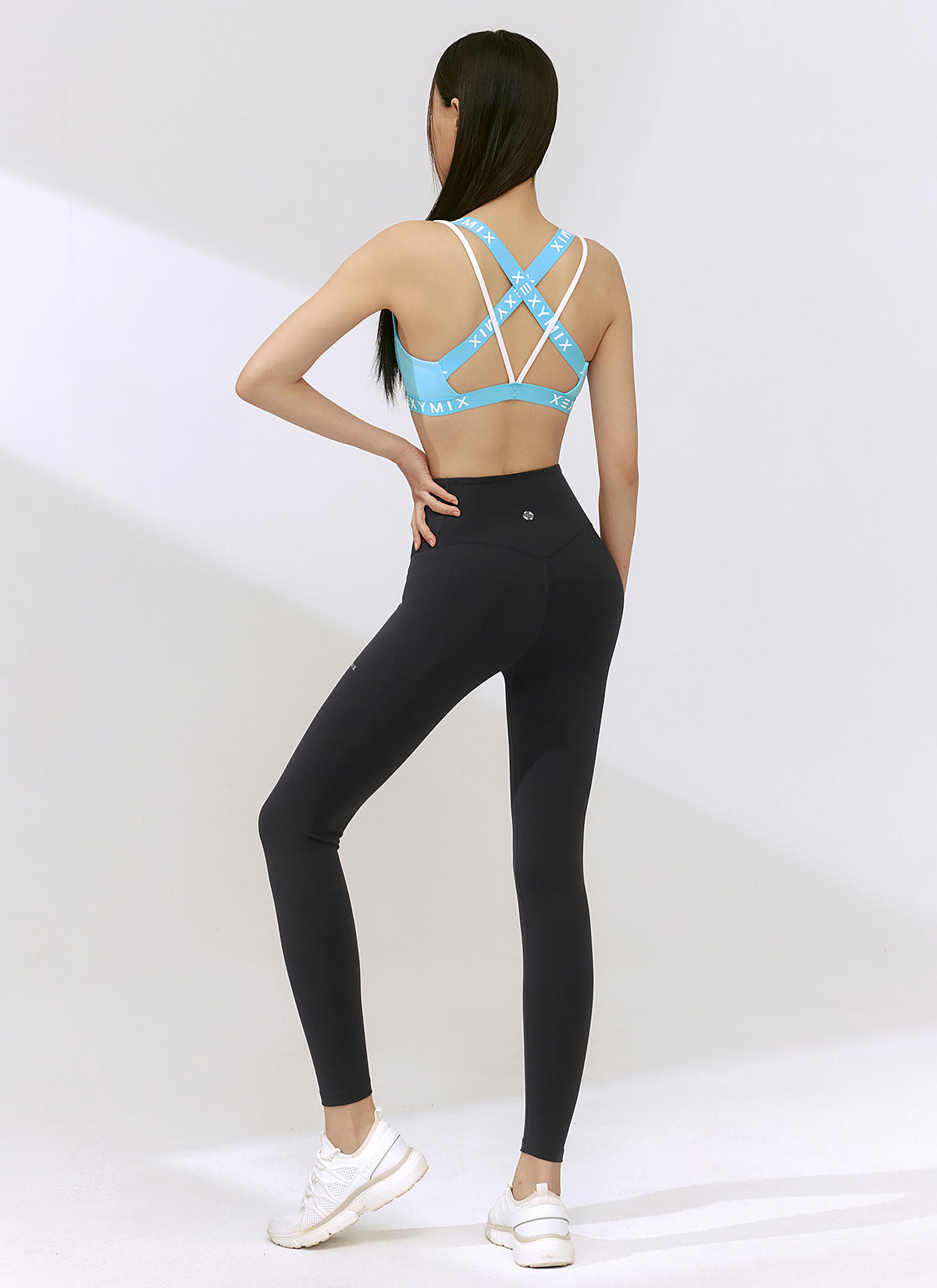 Black Label 360N Back Point Bra Top - Wireless Comfort Sports Bra for Women - Perfect for Yoga, Gym & Everyday Wear