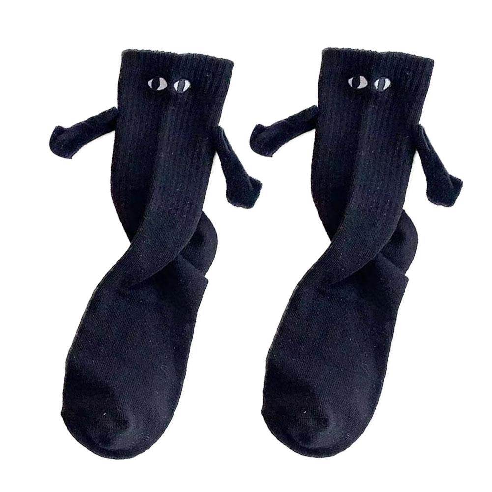 Hand In Hand Magnetic Holding Hands Socks - Couple's Matching Gift for Valentine's Day, Anniversaries & Romantic Getaways