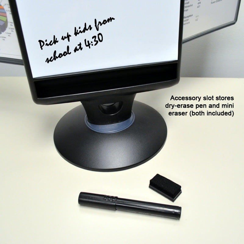 20-Pocket Desktop Reference Organizer with InfoCenter - Perfect for Office, Home & School Organization | File Holder for Papers, Documents & Notes