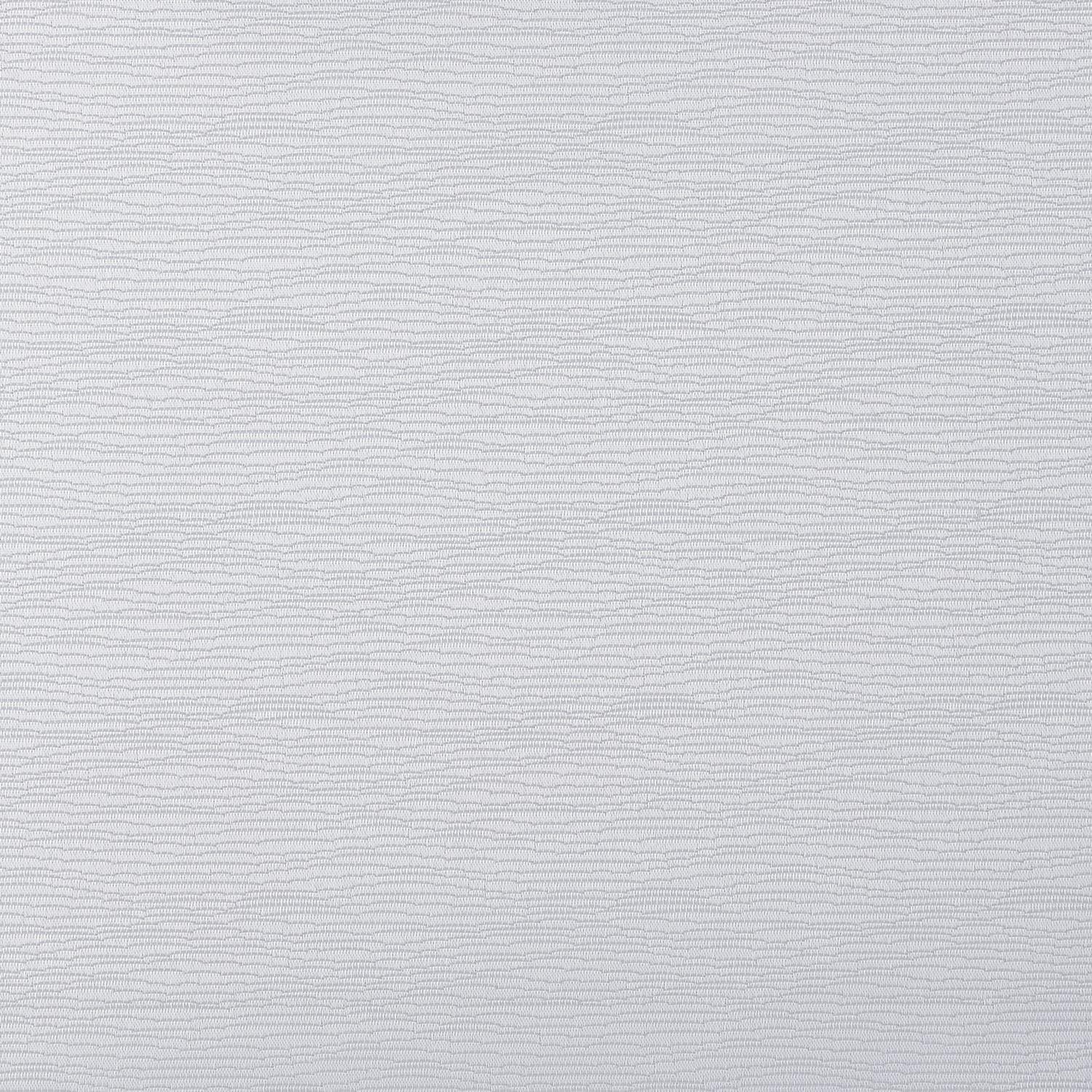 Fortuna Silver Faux Silk Blackout Roller Shade Swatch - Light Blocking Window Treatment for Bedroom & Home Office
