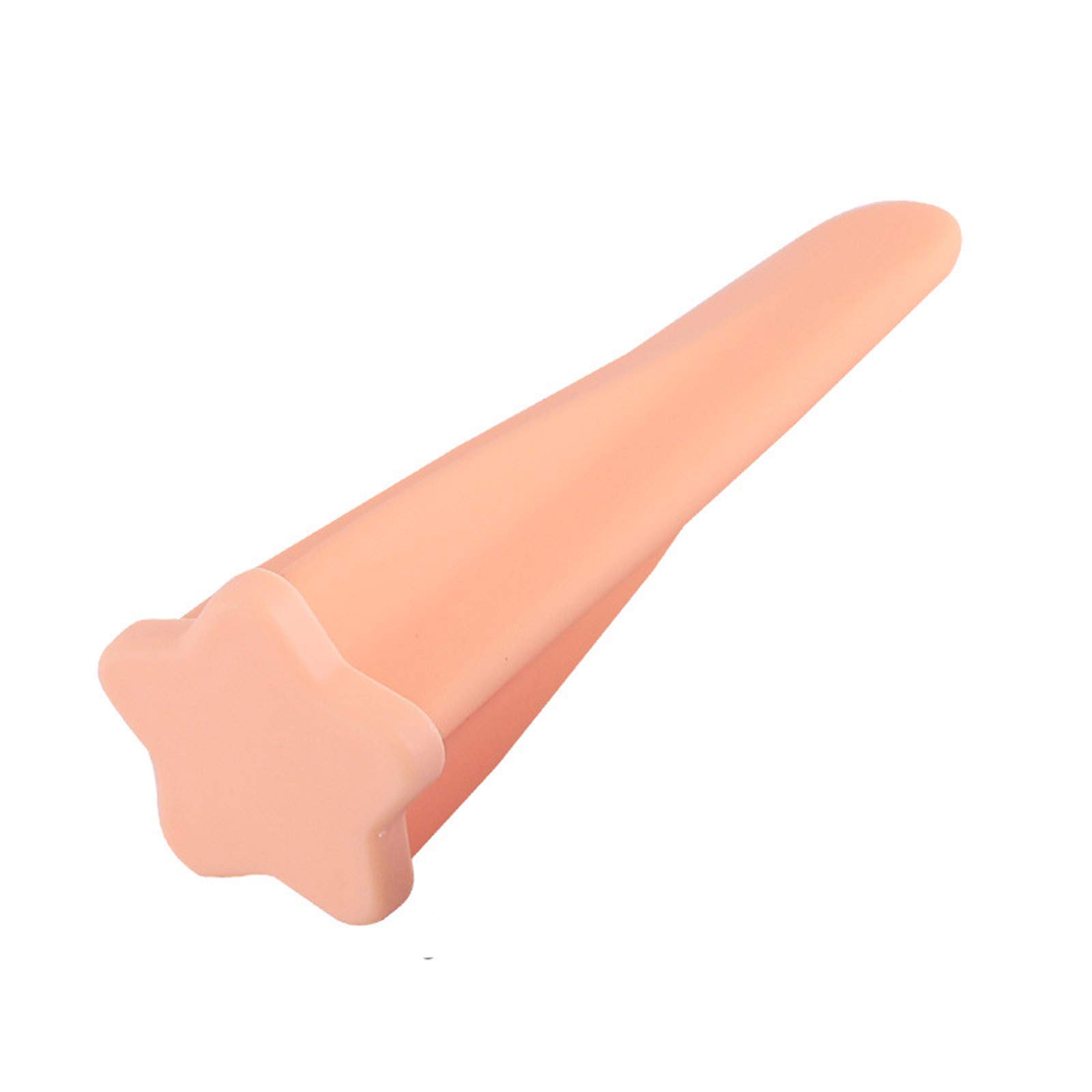Best Silicone Popsicle Molds for Homemade Ice Pops - BPA-Free Ice Pop Maker with 6 Cavities, Reusable Ice Cream Tray for Kids & Adults - Perfect for Summer Treats, Birthday Parties & Healthy Snacks (Orange, 1 Piece)