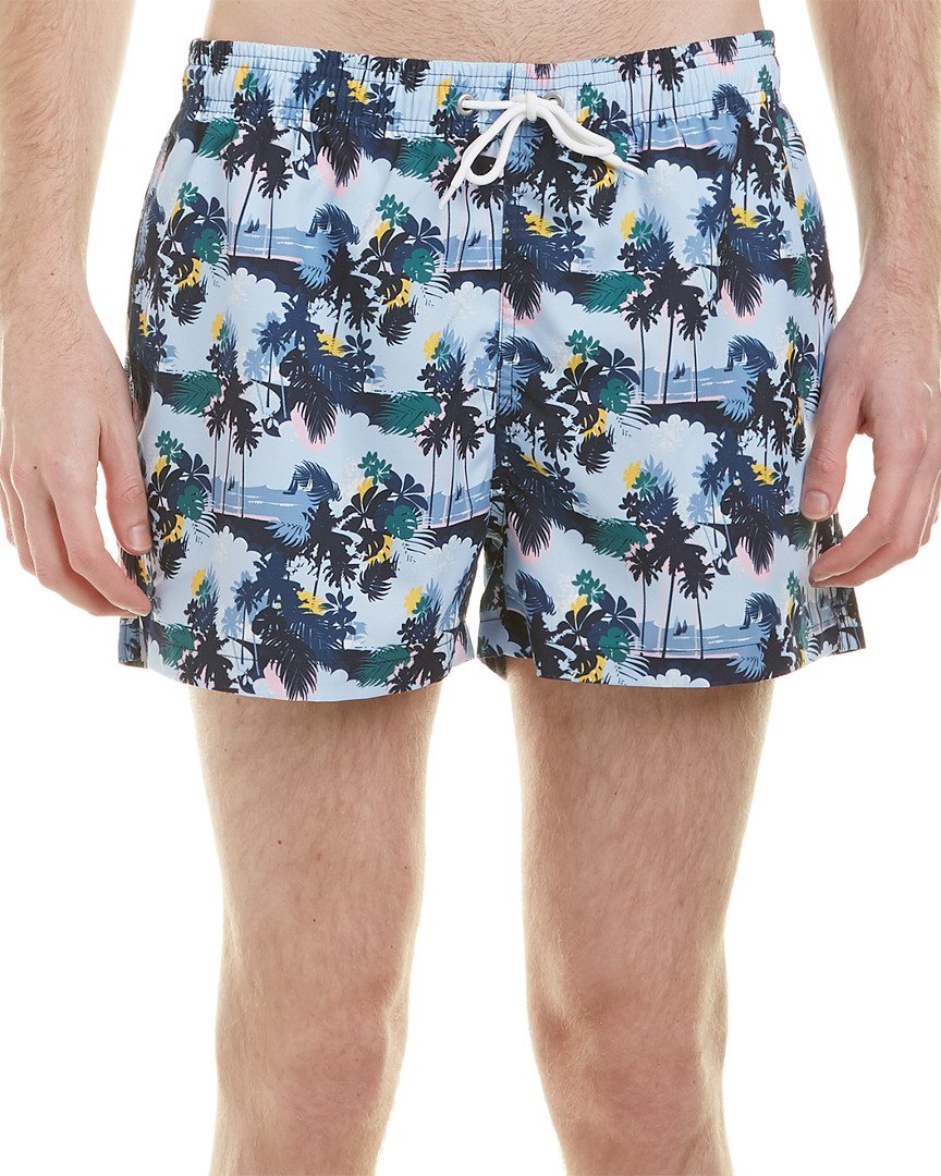 Men's Quick-Dry Beach Swim Shorts - Large Green Trunks for Swimming, Surfing & Summer Vacations | Lightweight & Comfortable Swimwear for Pool, Beach & Water Sports