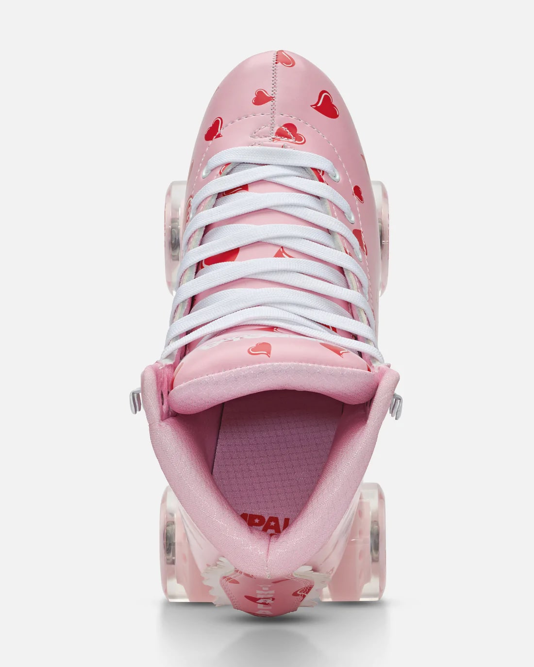 Impala Rollerskates with Falling Hearts Design - Women's Retro Quad Skates for Outdoor & Indoor Skating - Perfect for Rinks, Parks, and Roller Disco Parties