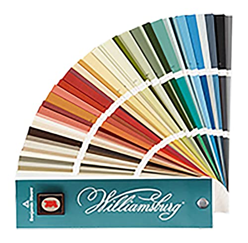 Benjamin Moore Williamsburg Fan Deck - Premium Paint Color Swatches for Interior & Exterior Design | Perfect for Homeowners, Contractors & DIY Projects