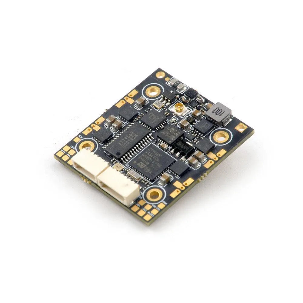 HappyModel ELRS X1 AIO 4-in-1 Flight Controller with Built-in SPI 2.4G ELRS & 12A ESC - Perfect for Toothpick Drones, FPV Racing, and DIY Drone Builds