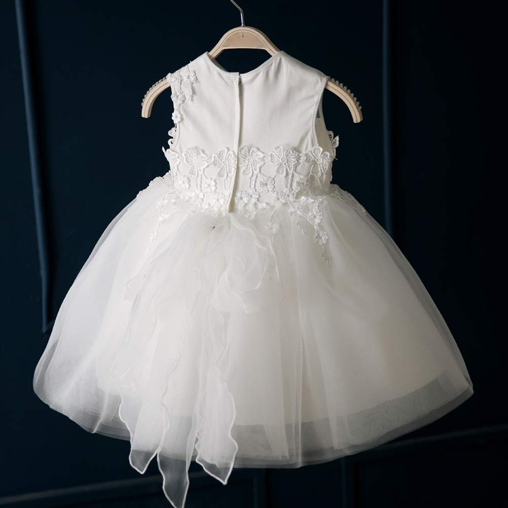 Elegant Baby Princess Lace Bridesmaid & Flower Girl Wedding Dresses for Special Occasions - Perfect for Weddings, Baptisms, and Formal Events