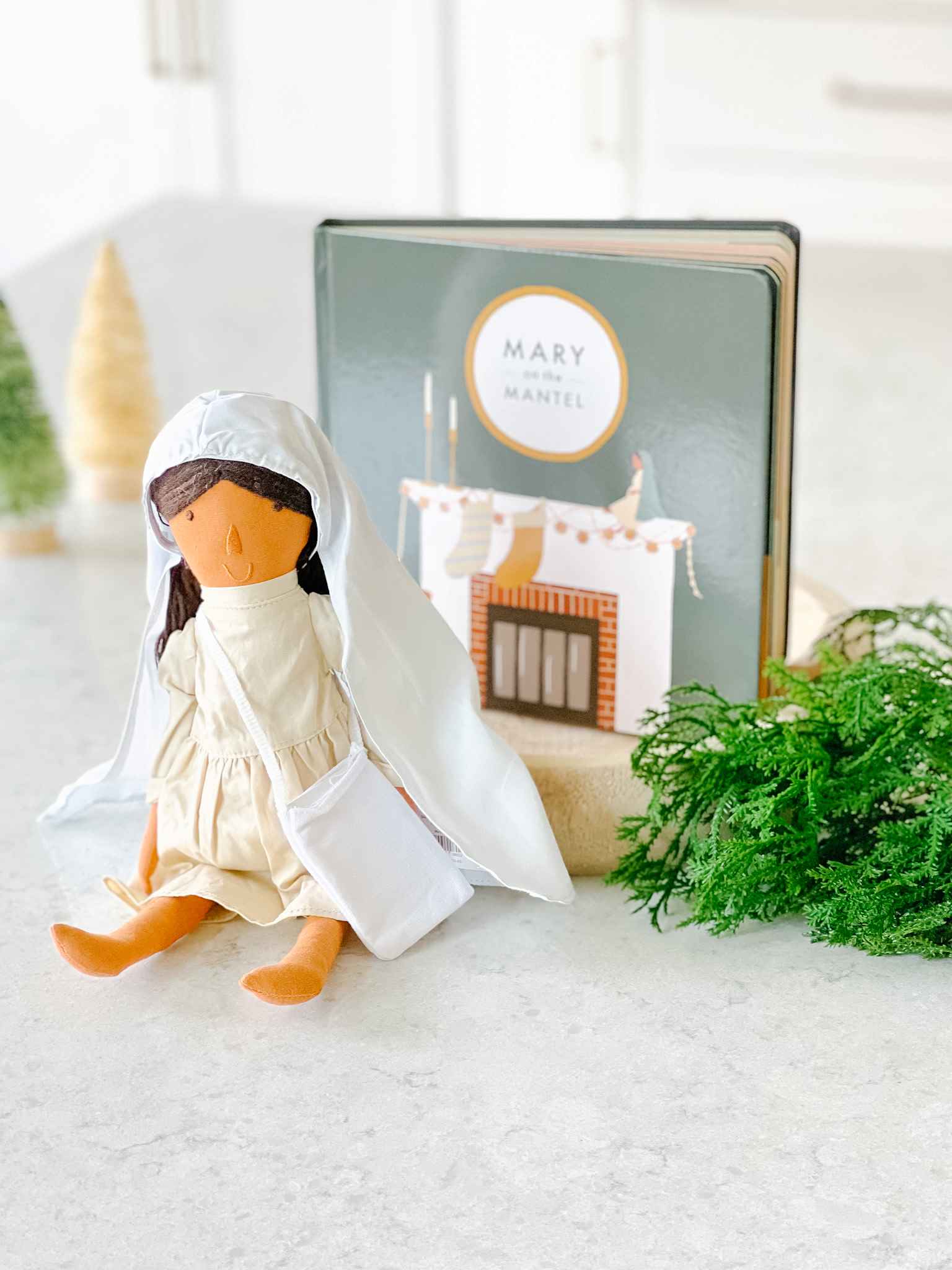 Mary on the Mantel Full Christmas Nativity Set - Perfect for Holiday Home Decor, Mantel Display & Gift Giving