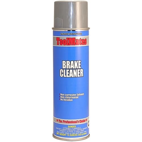 Aervoe 592 14 oz. Brake and Parts Cleaner Spray - Fast Drying, Non-Flammable Automotive Degreaser - Perfect for Cleaning Brakes, Engine Parts, and Mechanical Components