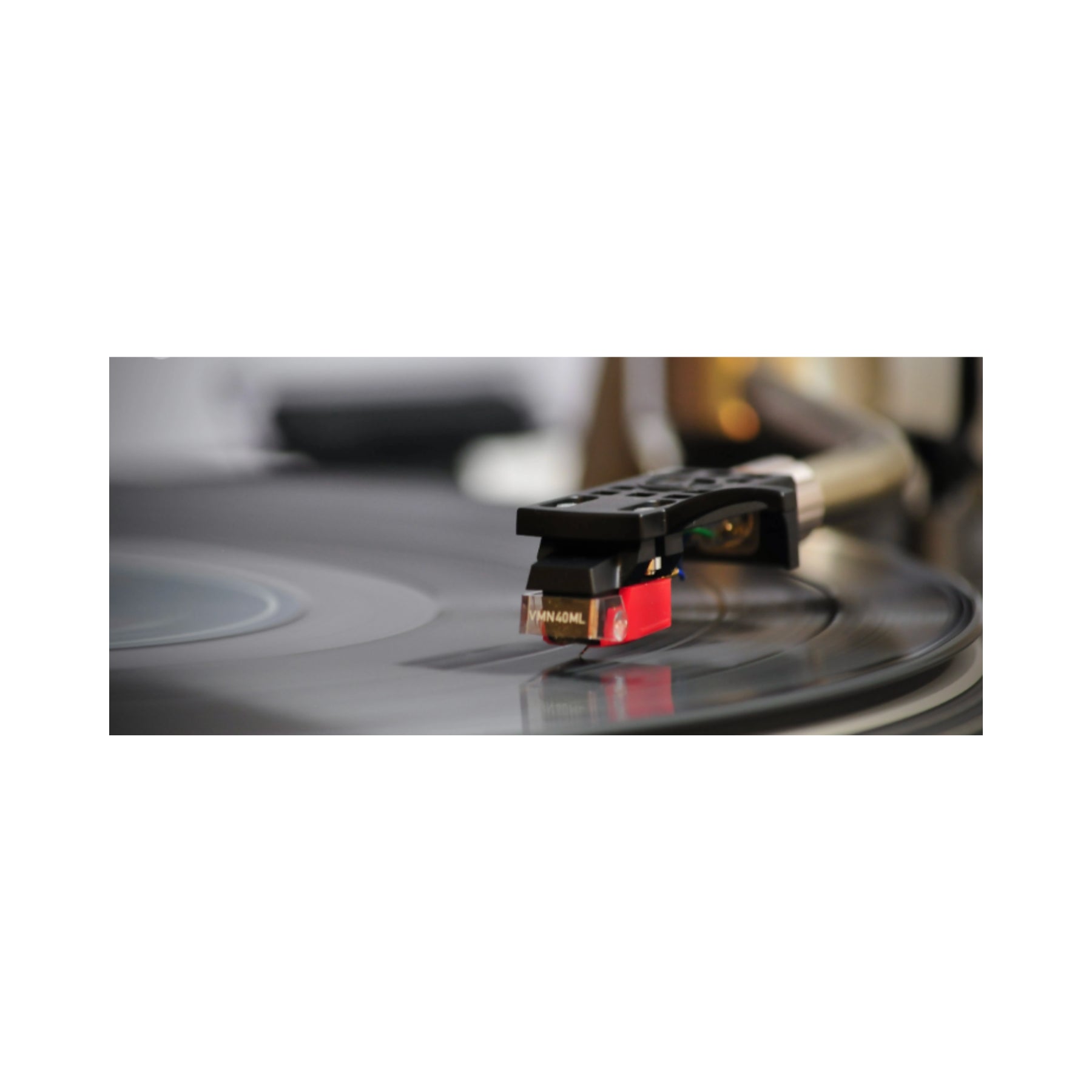 Audio Technica VM540ML/H Headshell Cartridge Combo - High Performance Phono Cartridge for Turntables & Vinyl Records - Perfect for Audiophiles & DJs