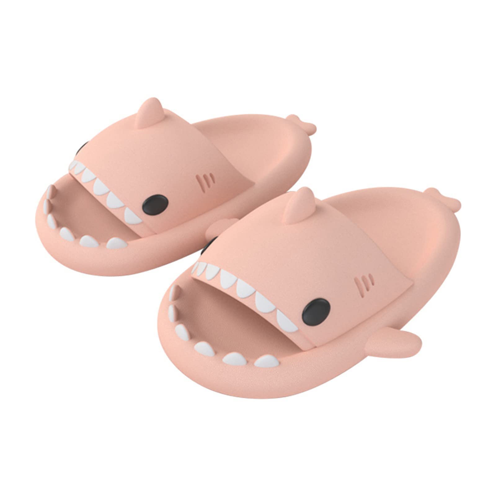 Kids Shark Slippers for Boys & Girls - Cute Summer Anti-Slip Shower Sandals with Lightweight Sole, Open Toe Slides for Beach, Pool & Indoor Use